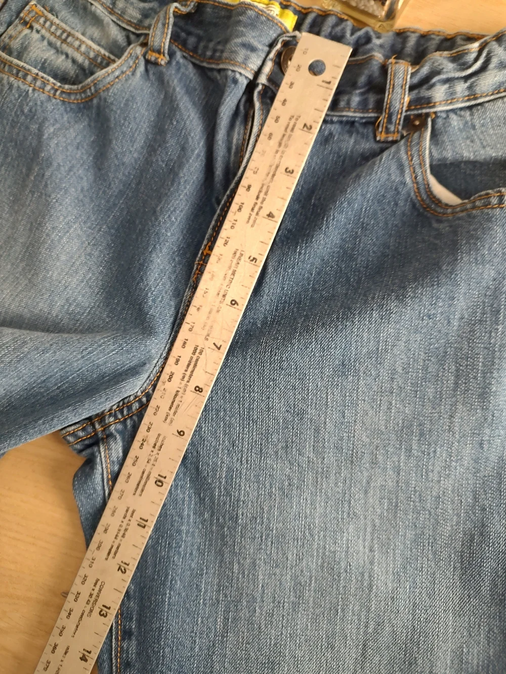 Classic Light Wash Denim Jeans Big Boys